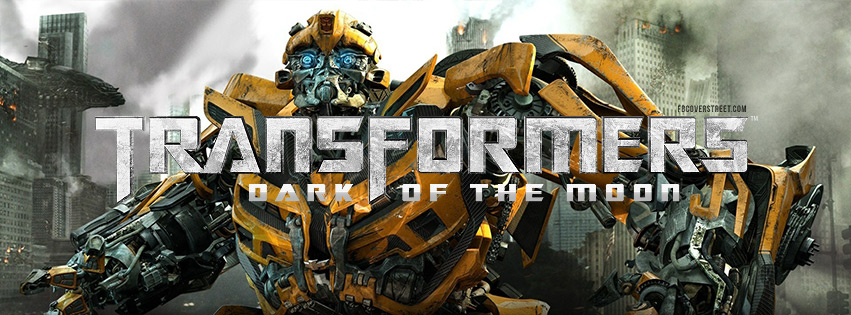 Transformers Dark of The Moon Bumblebee Facebook cover