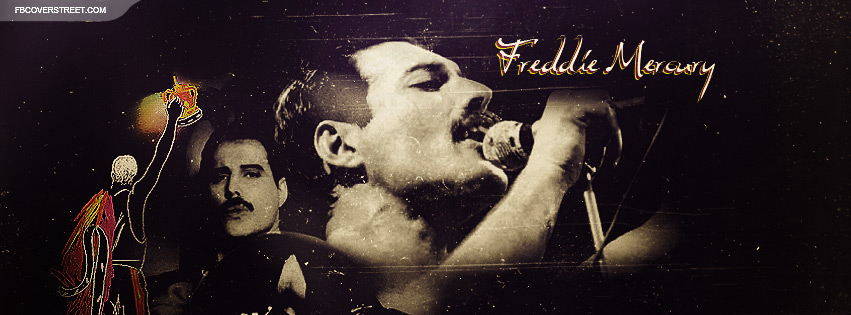 Freddie Mercury 2 Facebook cover