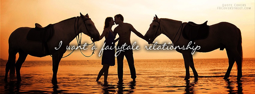 Fairytale Relationship Facebook cover