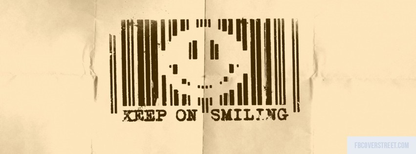 Keep On Smiling Facebook cover