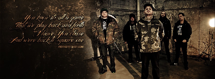 Emmure Its All A Game Quote Facebook cover
