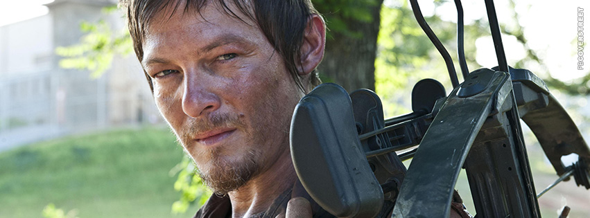 Norman Reedus The Walking Dead  Facebook Cover