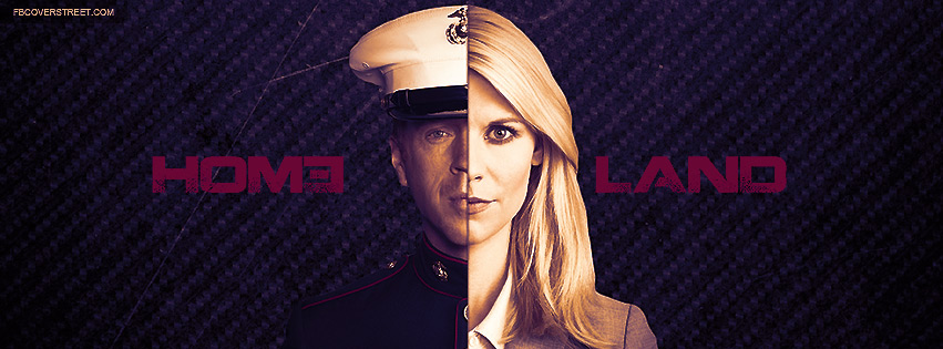 Homeland Nick Brody and Carrie Mathison Facebook Cover
