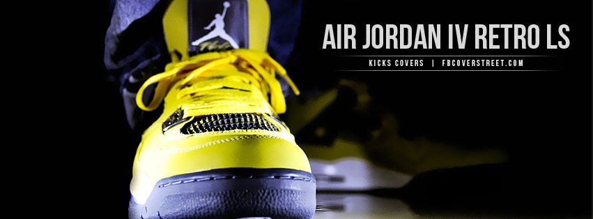 Air Jordan IV Retro LS Facebook cover