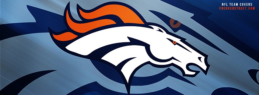 Denver Broncos Double Logo Facebook cover