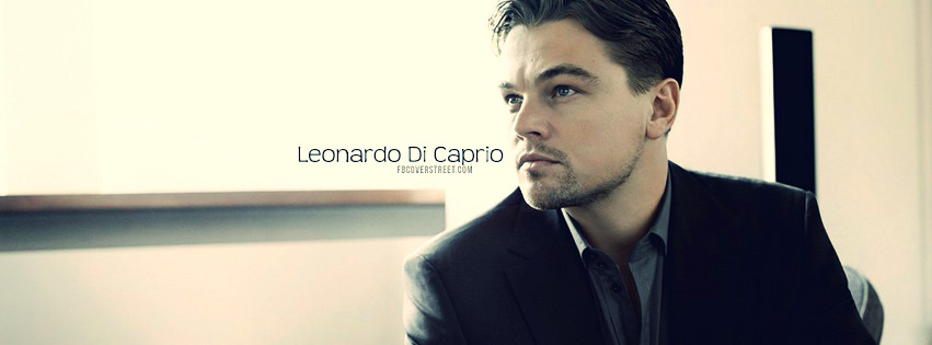 Leonardo Dicaprio 3 Facebook Cover