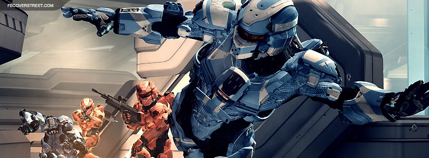 Halo 4 Multiplayer Jump Facebook cover