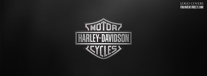 Harley Davidson Logo 4 Facebook Cover
