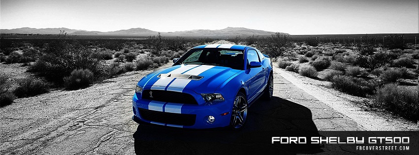 Ford Shelby GT500 Facebook cover