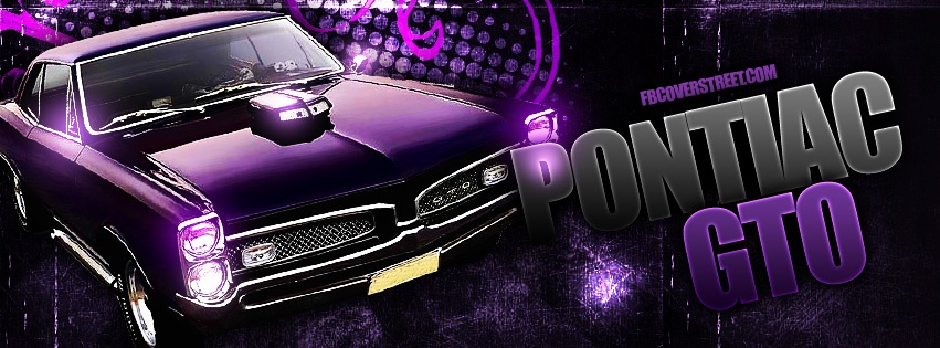 Pontiac GTO Facebook cover