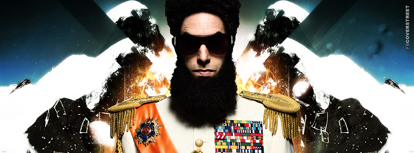 The Dictator Movie Facebook Cover