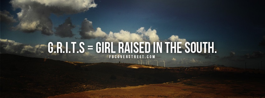 Girl Raised In The South Facebook cover