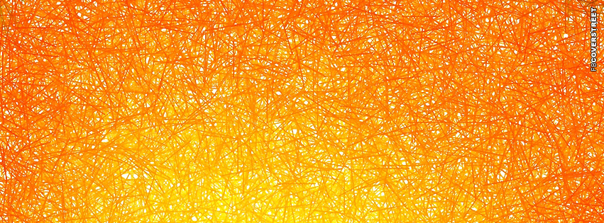 Orange Zigged  Facebook cover