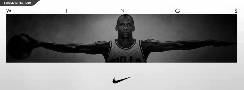 Michael Jordan Nike Wings Facebook cover