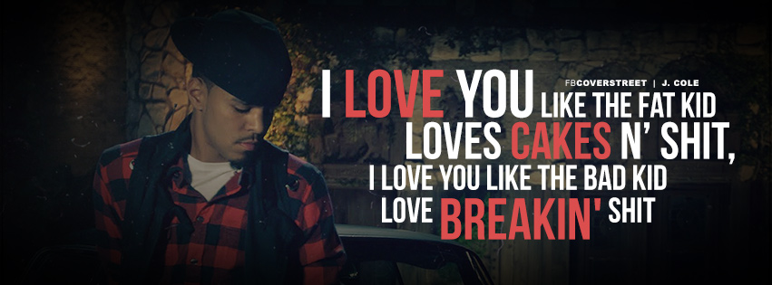 J Cole Sparks Will Fly Lyrics Quote Facebook Cover