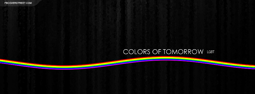 LGBT Colors of Tomorrow Facebook cover