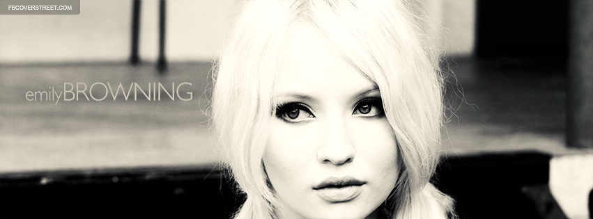 Emily Browning Facebook Cover