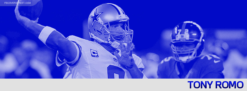 Tony Romo 2012 Dallas Cowboys Facebook cover