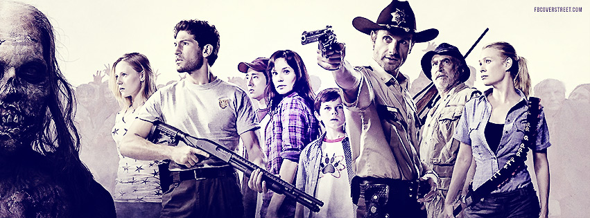 The Walking Dead Season 1 Main Cast Facebook cover