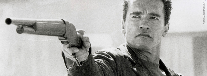 Arnold The Terminator Shotgun Photograph Facebook Cover