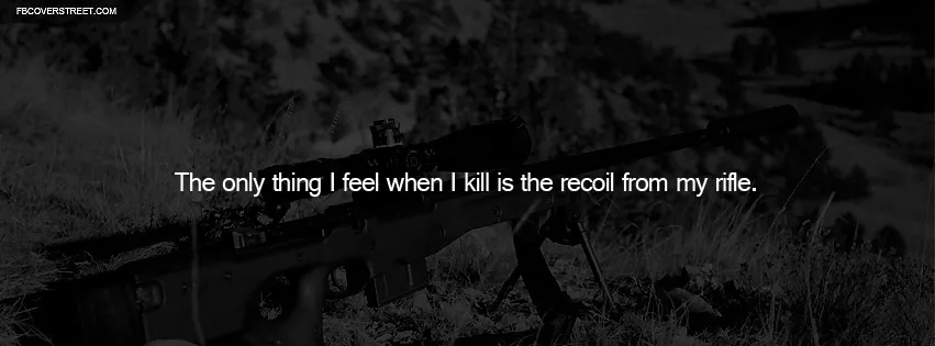 sniper facebook covers quotes