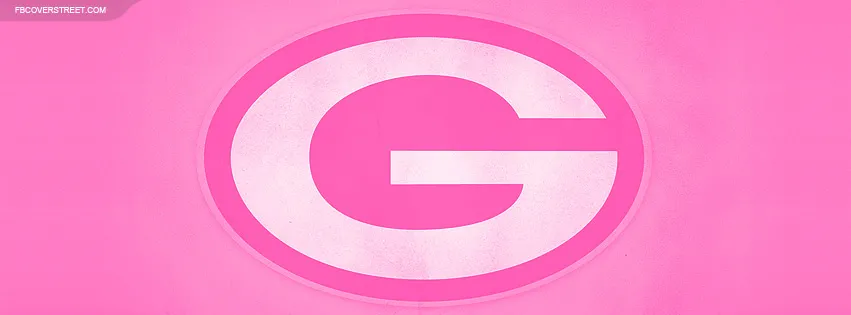 Green Bay Packers Pink Logo Facebook 