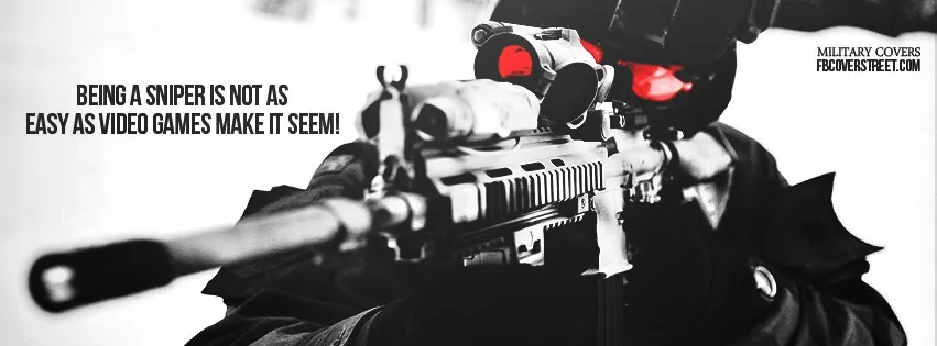 sniper facebook covers quotes