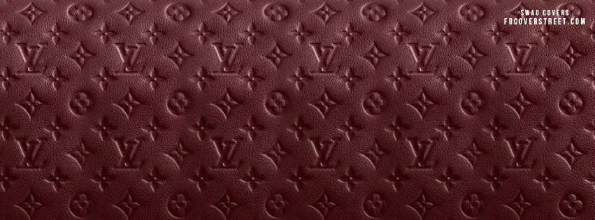 Louis Vuitton Blue Logo Facebook Cover 