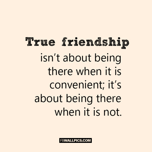 True Friendship Quote Facebook Picture - FBCoverStreet.com